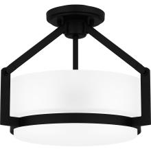 Quoizel QSF5598MBK - Quoizel Semi-Flush Mount