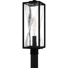 Quoizel ZAR9007MBK - Zarah 1-Light Matte Black Outdoor Post Lantern