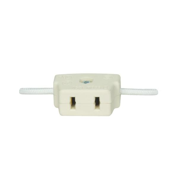 Porcelain Par 46 And 38 Connector; Medium Base HID; 1-3/8" Height; 7/8" Width; 5/8"