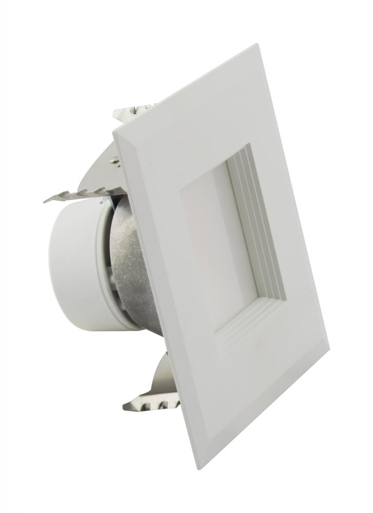 6.5 Watt Square LED Downlight Retrofit; 4 in.; Adjustable Color Temperature; 120 Volt