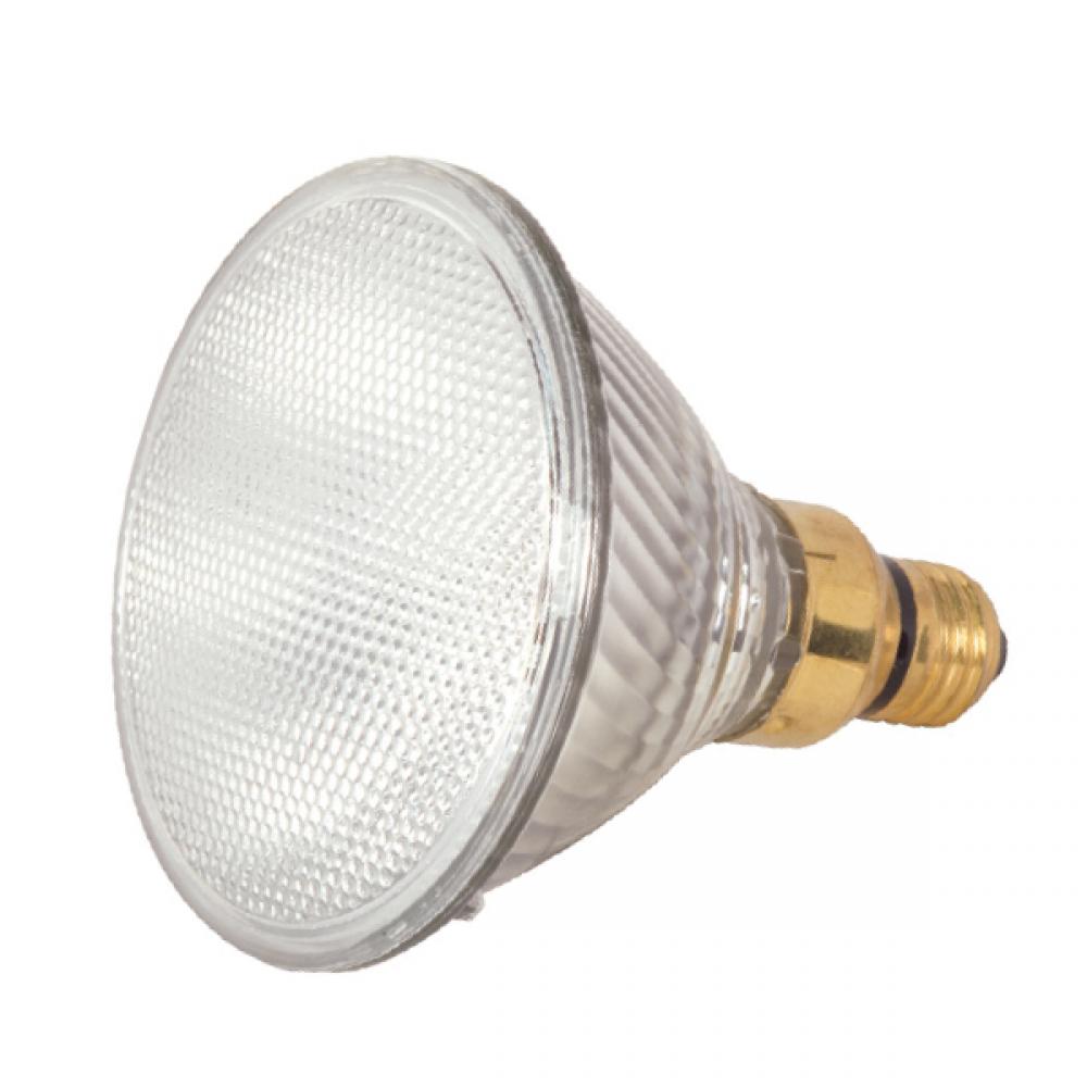 39 Watt; Halogen; PAR38; Clear; 1500 Average rated hours; 530 Lumens; Medium Skirted base; 120 Volt