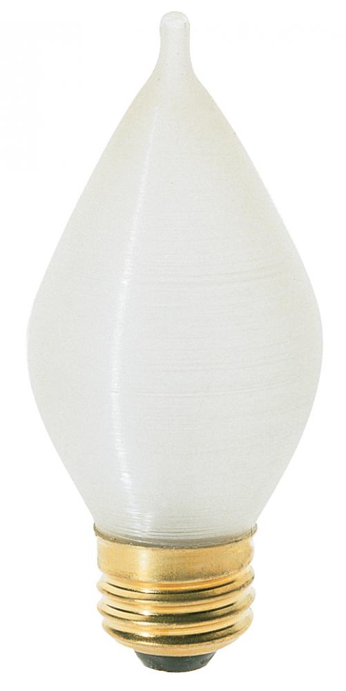 40 Watt C15 Incandescent; Spun White; 4000 Average rated hours; 316 Lumens; Medium base; 120 Volt;