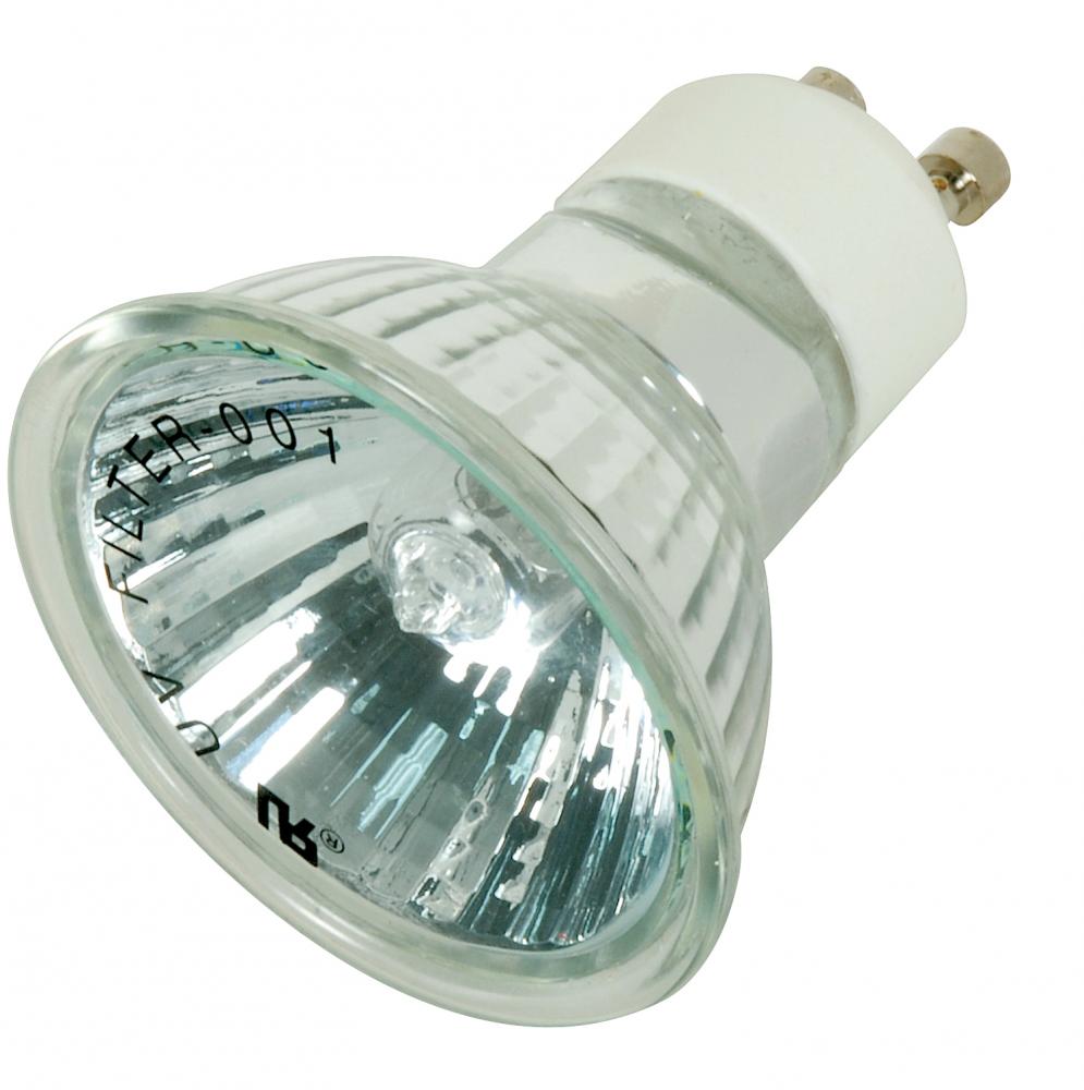 50 Watt; Halogen; MR16; BAB; 3000 Average rated hours; GU10 base; 120 Volt