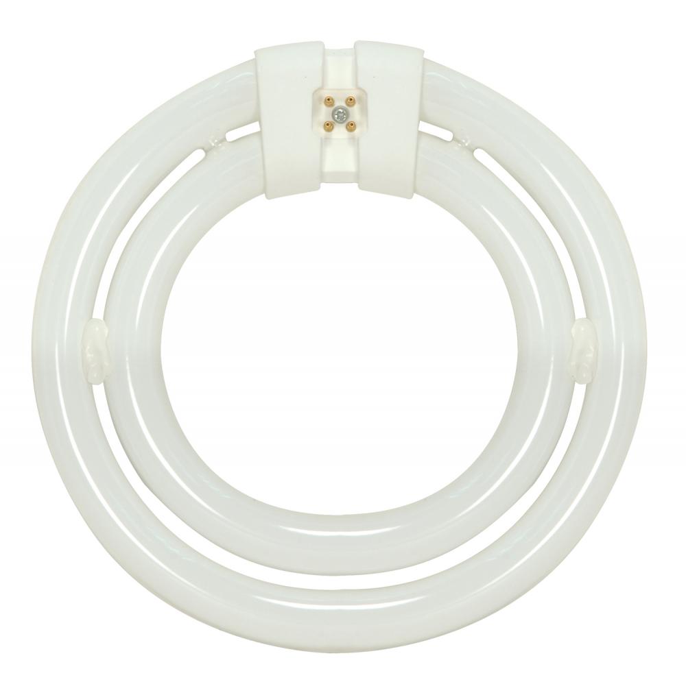 55 Watt; T6; Circline Fluorescent; 3000K Soft White; 82 CRI; 4-Pin base