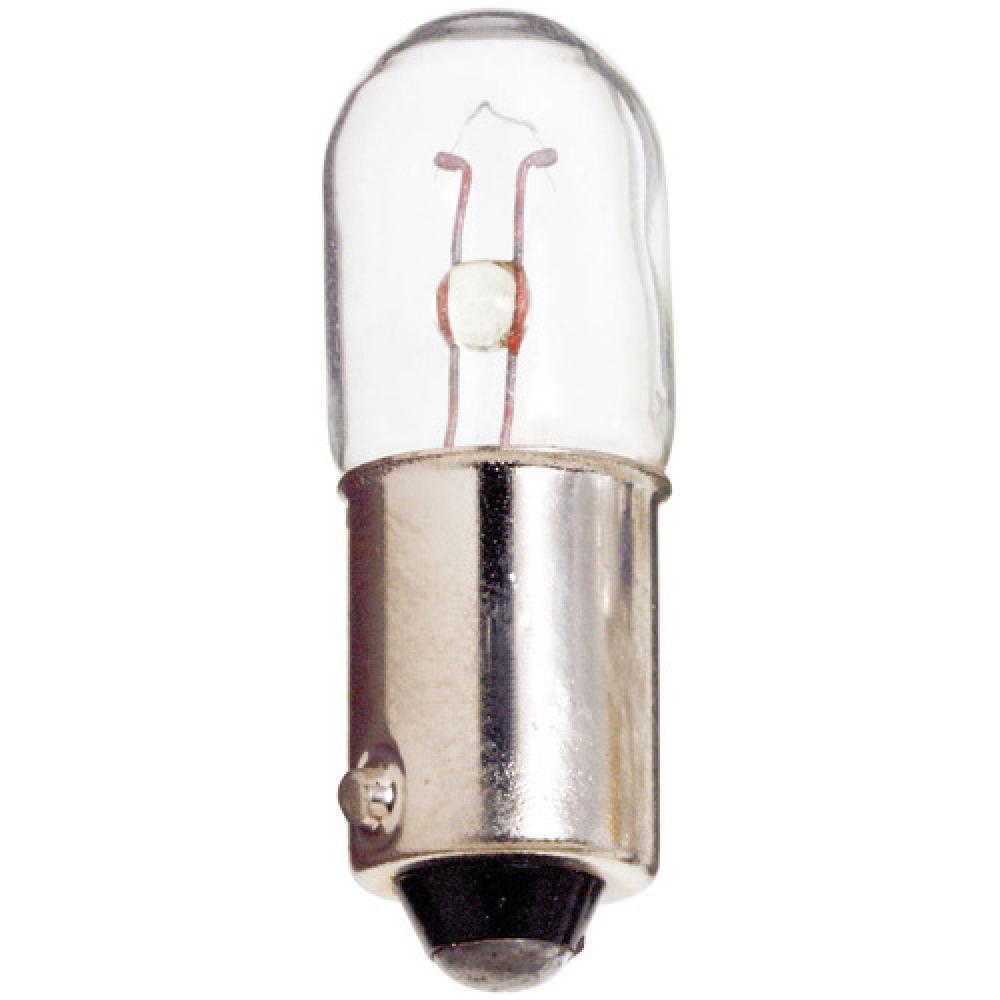 0.95 Watt miniature; T3 1/4; 20000 Average rated hours; Miniature Bayonet base; 6.3 Volt