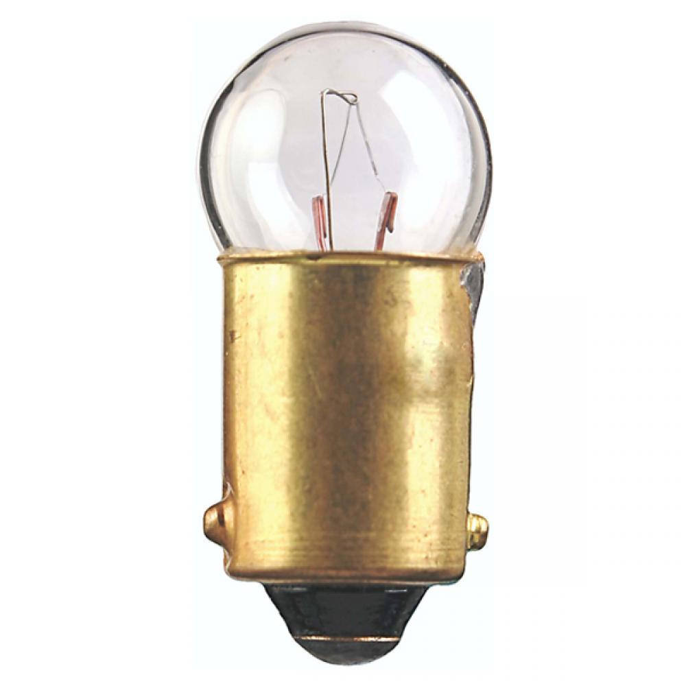 2.59 Watt; Miniature; G5.3; Clear; 2000 Average rated hours; Miniature bayonet base; 14.4 Volt