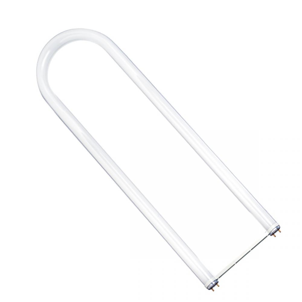 28 Watt; T8; U-Bend Fluorescent; 3500K Neutral White; 85 CRI; Medium Bi Pin base