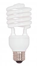 Satco Products Inc. S7234 - 20 Watt; Mini Spiral Compact Fluorescent; 2700K; 82 CRI; Medium base; 120 Volt