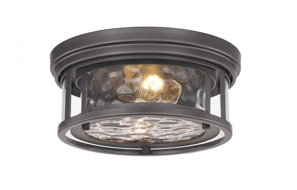 2 Light Flush Mount