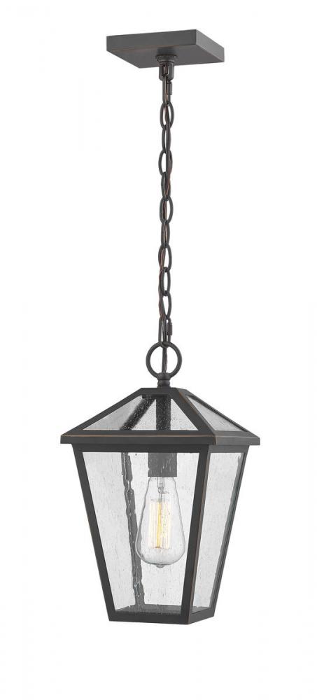 1 Light Outdoor Chain Mount Ceiling Fixture