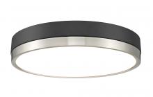 Z-Lite 1006F16-MB-BN-LED - 1 Light Flush Mount