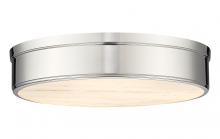 Z-Lite 1944F22-PN-LED - 3 Light Flush Mount