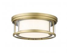 Z-Lite 426F16-OBR - 3 Light Flush Mount