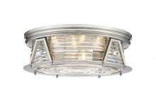 Z-Lite 491F4-BN - 4 Light Flush Mount