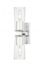 Z-Lite 826-2S-CH - 2 Light Wall Sconce