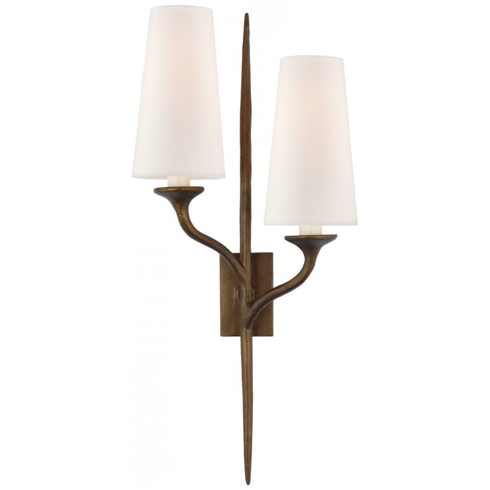 Iberia Double Left Sconce