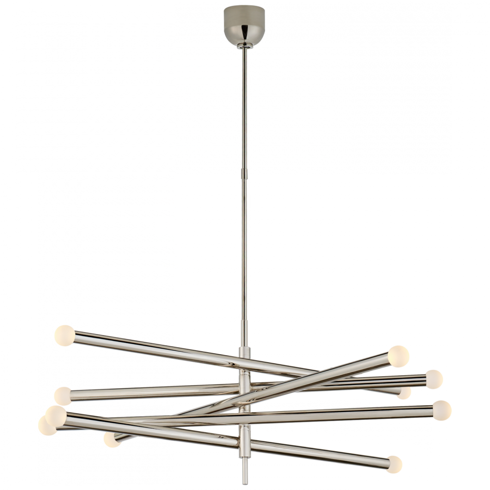 Rousseau Grande Ten Light Articulating Chandelier