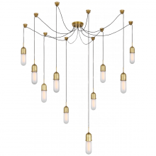 Visual Comfort & Co. Signature Collection TOB 5645HAB-FG-10 - Junio 10-Light Chandelier