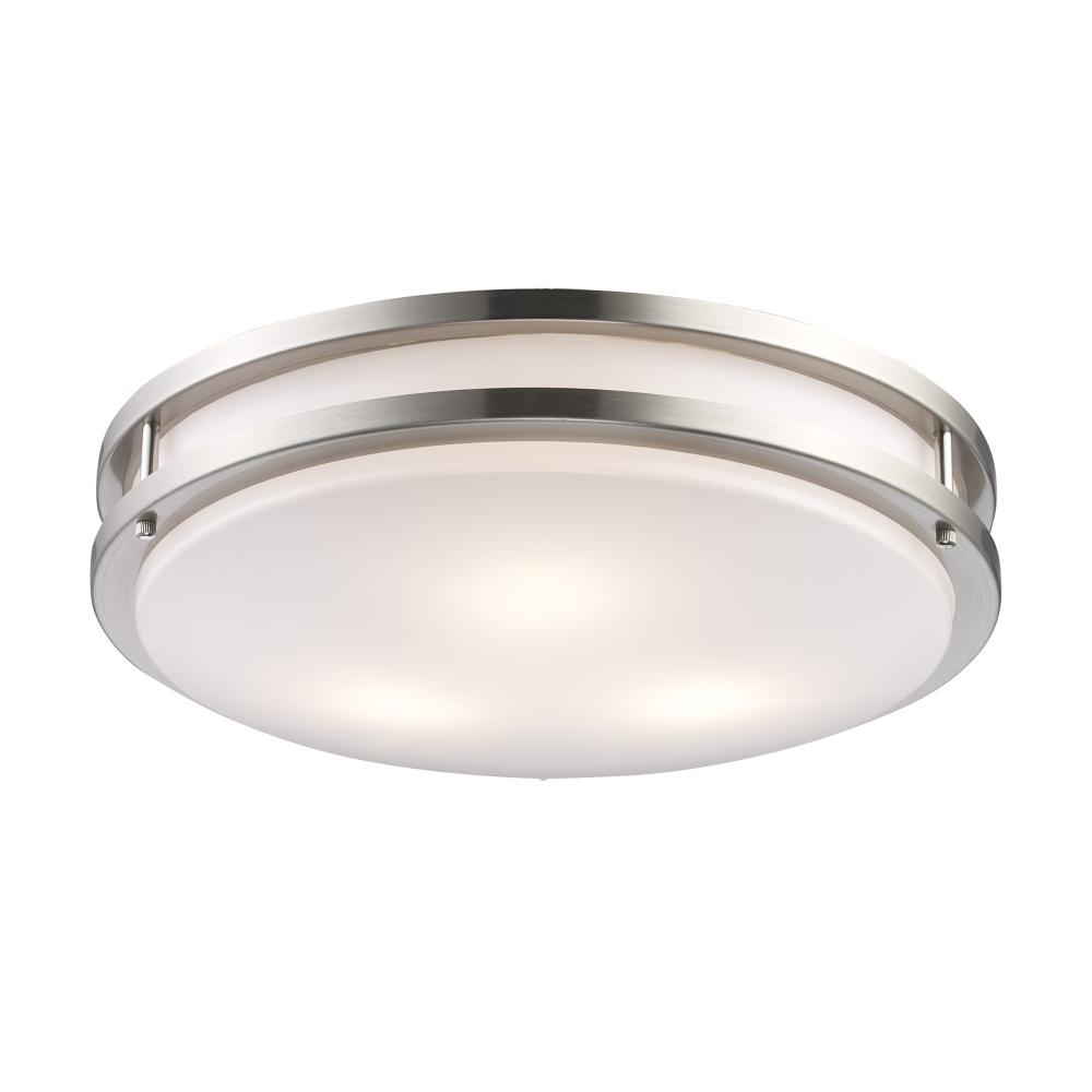 Flush Mount Lighting Brushed Nickel