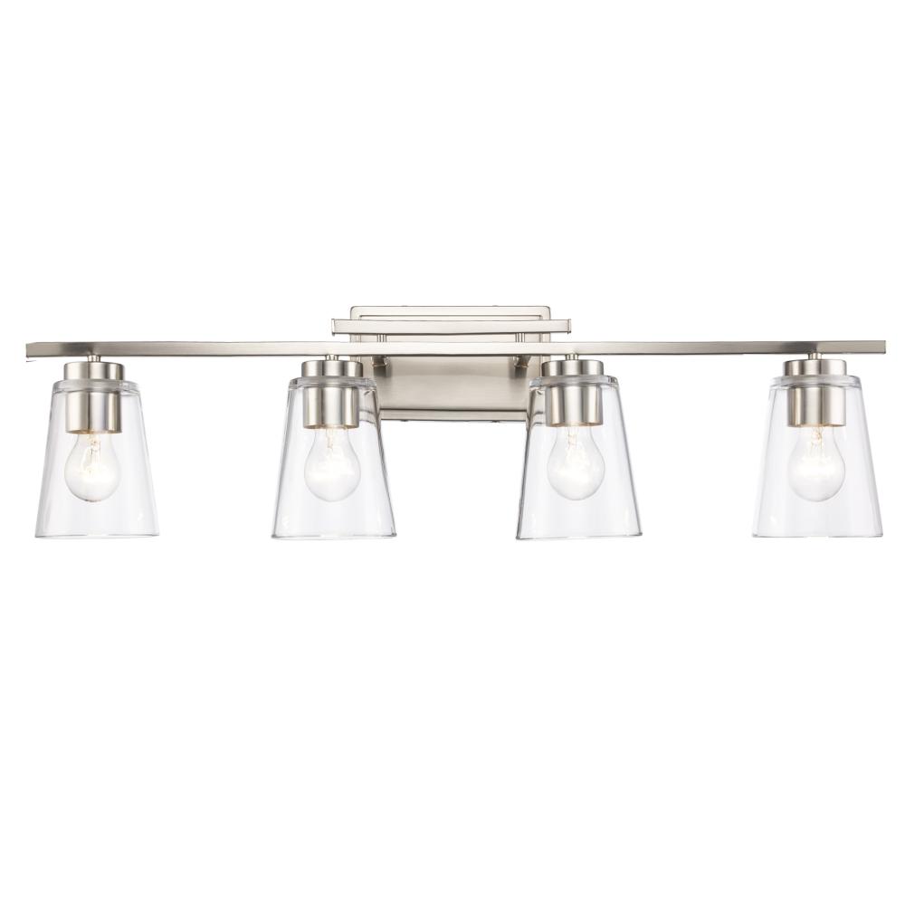 Iris Vanity Lighting Brushed Nickel