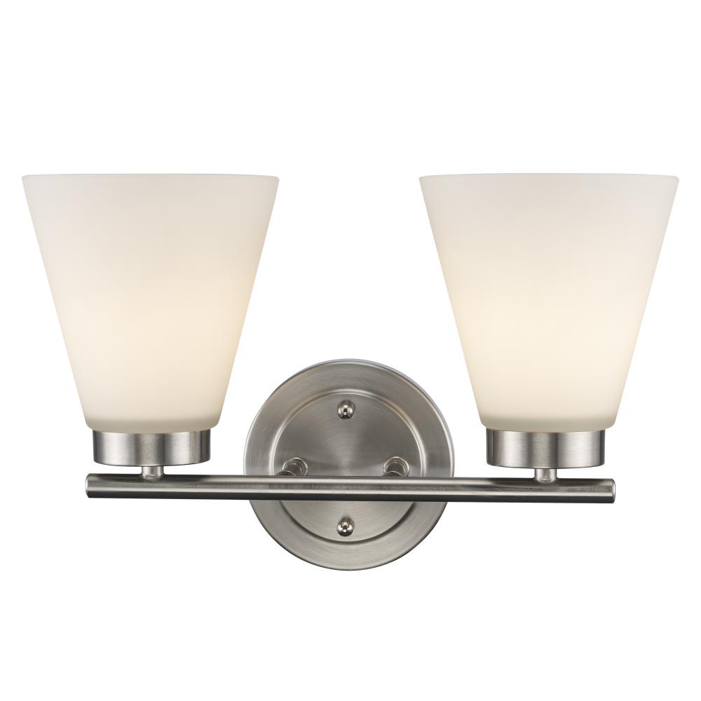 Fifer Vanity Lighting Brushed Nickel