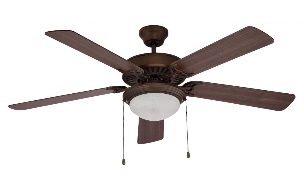 1LT FAN- W/LIGHT KIT GU24-ROB-