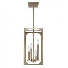 Trans Globe 11714 AG - Ruby Ridge 4 - Light Caged Pendant