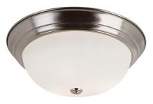 Trans Globe 13717 BN - Bowers 11" Flushmount