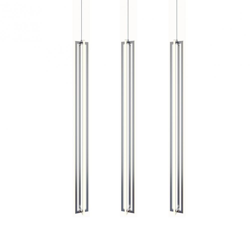 Cass 36'' 3 Light Large Linear Pendant - SN