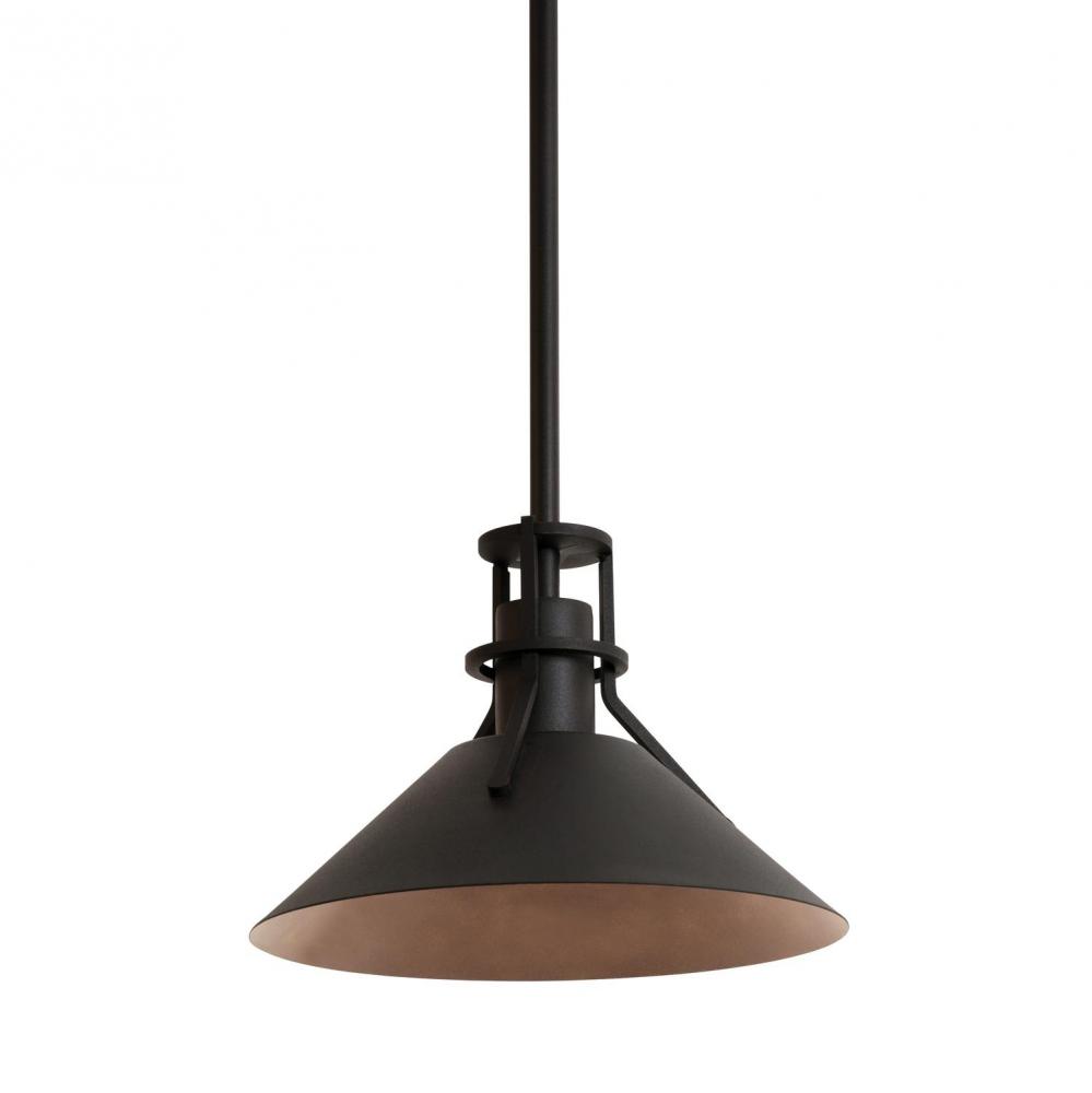 Gus 10'' Outdoor Pendant Led 12W 120V BK