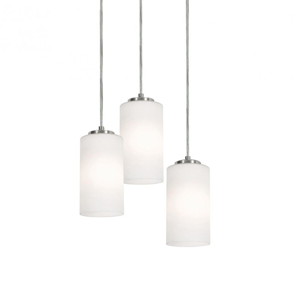 Leo 18'' 3 Light Round Pendant - SN