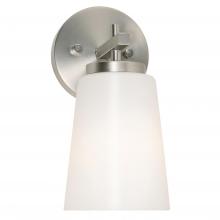 AFX Lighting, Inc. JNNS0511MBSN - Joanna 1 Light Sconce 120V - Satin Nickel