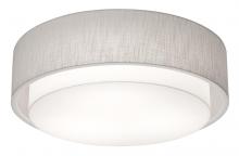 AFX Lighting, Inc. SAF2332LAJUD-LW - Sanibel 23'' LED Ceiling - White Finish Linen White Shade