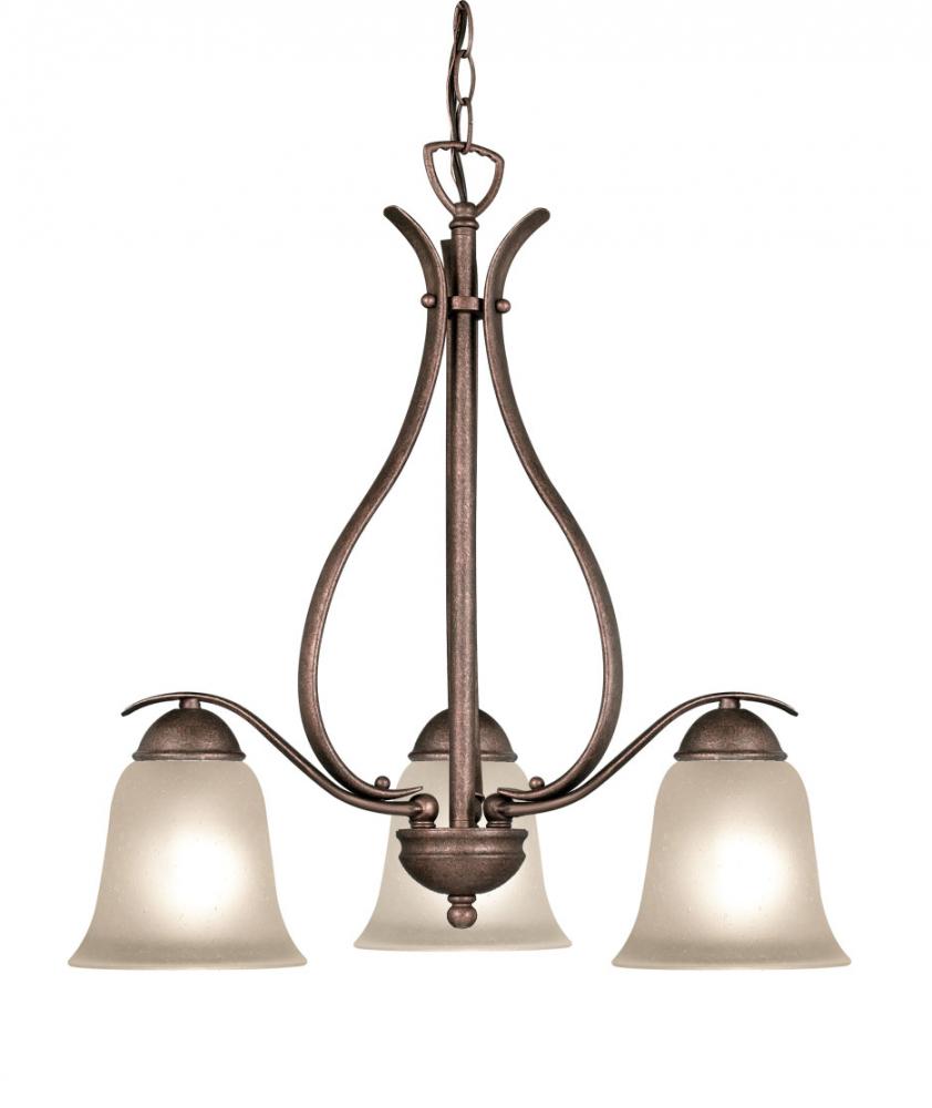 Bronze Down Chandelier