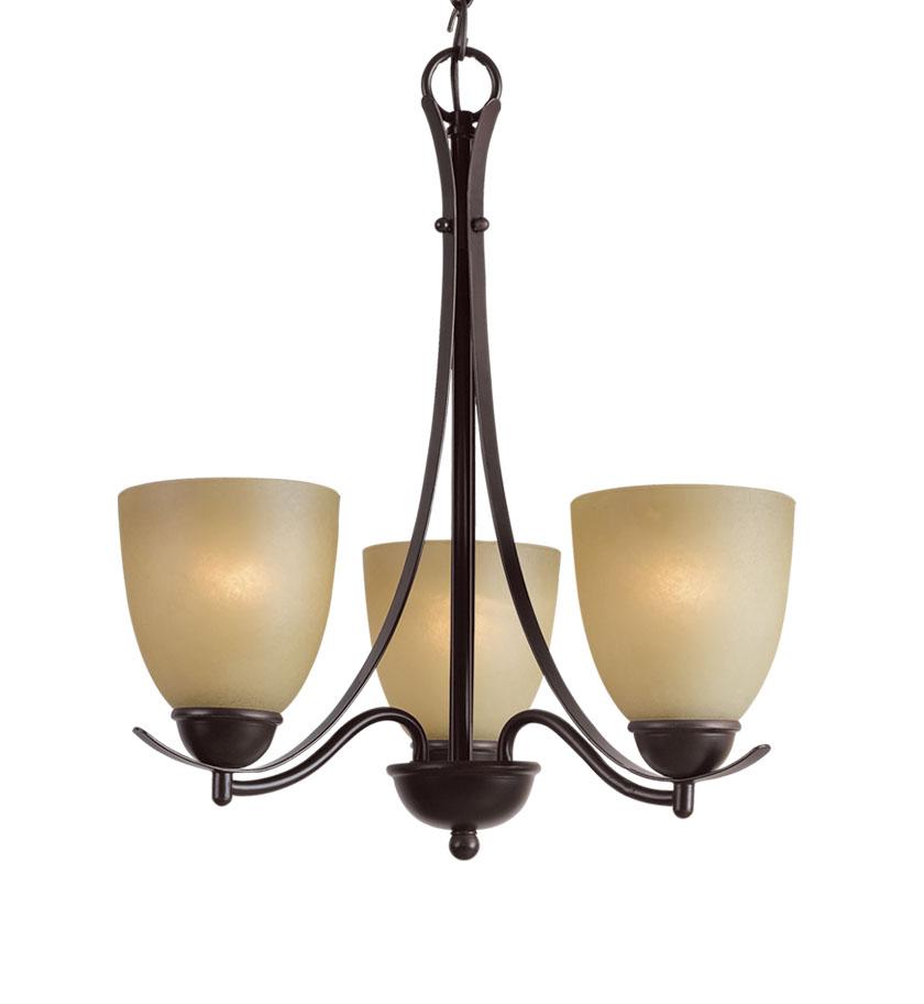 Bronze Up Chandelier