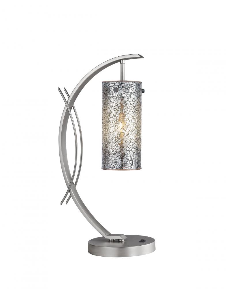 Woodbridge Lighting 13482MEB-M10MIR Eclipse Table Lamp