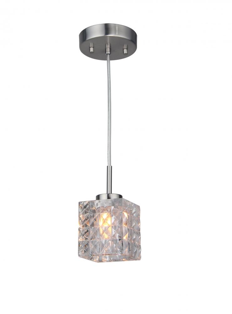 Woodbridge Lighting 16323STN-C80410 Charlotte Mini-pendant