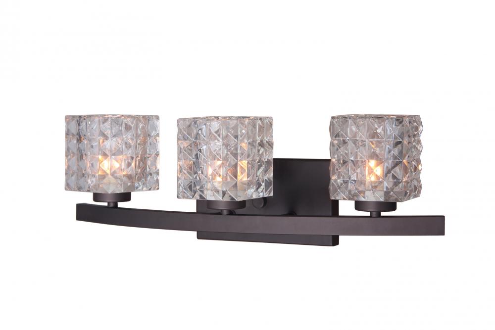 Woodbridge Lighting 16353MEB-C80410 Charlotte 3-light Bath