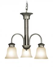 Woodbridge 12026-GST - Nickel Down Chandelier