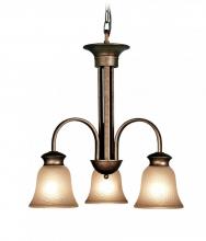 Woodbridge 12026-MBZ - Bronze Down Chandelier