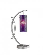 Woodbridge 13482STN-M10PUR - Woodbridge Lighting 13482STN-M10PUR Eclipse Table Lamp