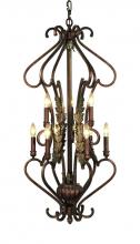 Woodbridge 25001-AGB - Bronze Open Frame Foyer Hall Fixture