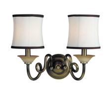 Woodbridge 42036-CBR - Brass Wall Light