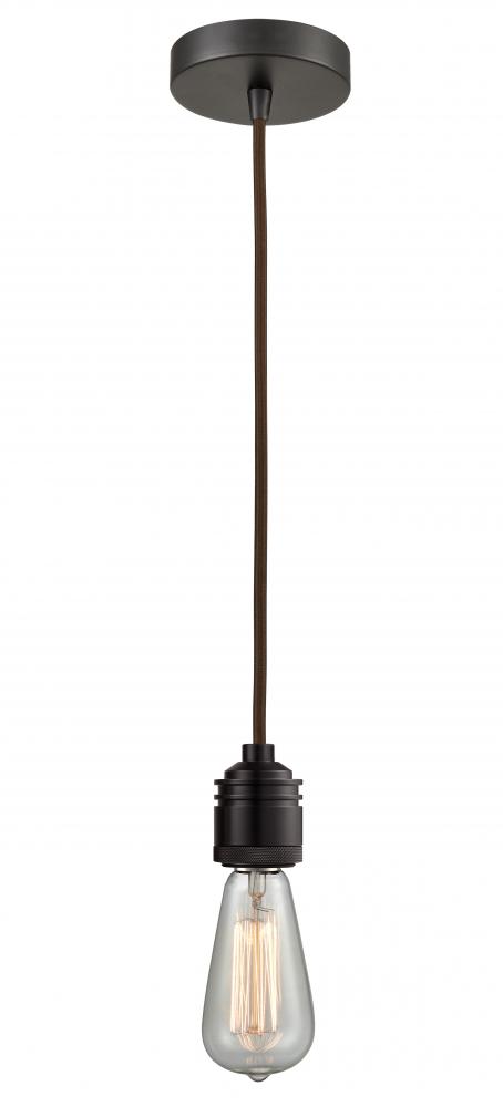 Winchester - 1 Light - 2 inch - Oil Rubbed Bronze - Cord hung - Mini Pendant