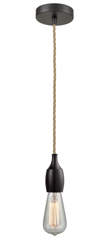 Chelsea - 1 Light - 2 inch - Oil Rubbed Bronze - Cord hung - Mini Pendant