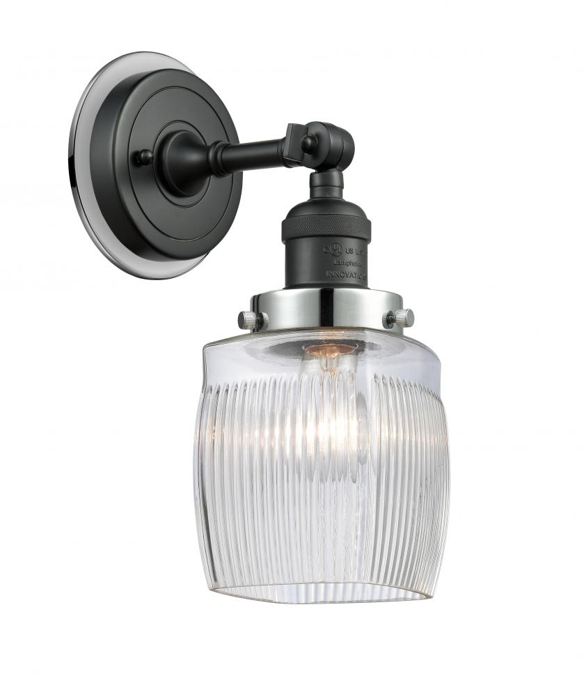 Colton - 1 Light - 6 inch - Matte Black - Sconce