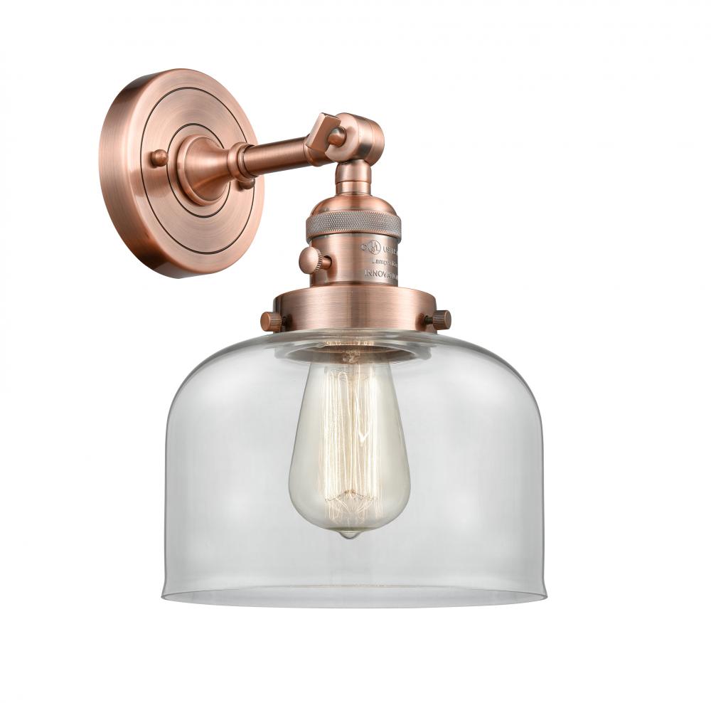 Bell - 1 Light - 8 inch - Antique Copper - Sconce