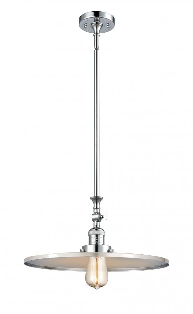 Appalachian - 1 Light - 16 inch - Polished Chrome - Stem Hung - Mini Pendant