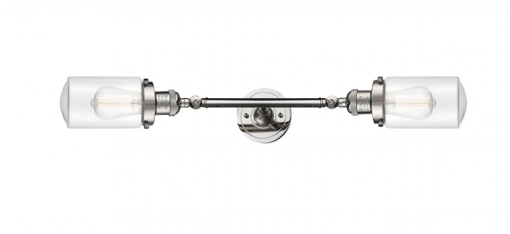 Dover - 2 Light - 5 inch - Polished Nickel - Bath Vanity Light