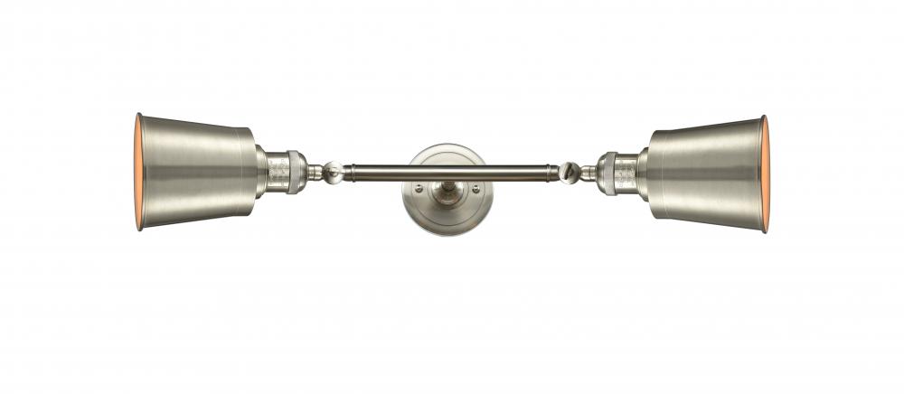 Addison - 2 Light - 5 inch - Brushed Satin Nickel - Bath Vanity Light